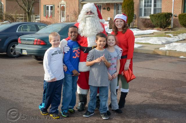 Santa Visits Lower Frederick Twp. - 12/21/2013